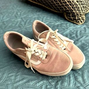 Vans in pink suede